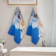 thumbnail image 4 of Starfish Guitar Player Hand Towels, Tropical Sand Beach Kitchen Towel Ultra Soft and Absorbent,Decorative Fingertip Face Towel for Bathroom Hotel, 2 PCS, 28.3"x 14.4", 4 of 5