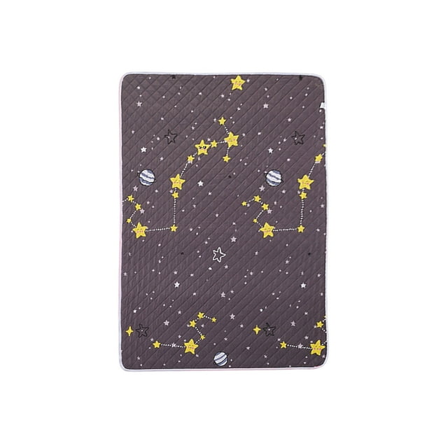 Almohadilla Impermeable de Colchón Almohadilla de Pañal Revestida de Algodón para Bebés Mayores Almohadilla Menstrual 150x100cm Almohadilla de Dormitorio para Estudiantes Almohadilla de Colchón de Alg