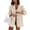 Beige, variant on Women Blazer Jacket Notched Lapel Casual Office Blazer Jacket