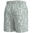 thumbnail image 2 of Traje de Baño OP Para Hombre Estampado Rayas Gris T EG, 2 of 4