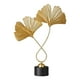 thumbnail image 2 of Escultura de hojas de ginkgo, estilo nórdico, ideal para el hogar. UNA, 2 of 6