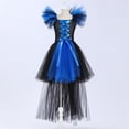 thumbnail image 2 of HNMKIU Halloween Costumes for Girls Toddler Kids Baby Girls Magnificent Witch Halloween Black Gown Fancy Dress Up Cosplay Party Tutu Dress Dresses I - 5-6 Years, 2 of 5
