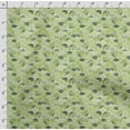 thumbnail image 4 of Soimoi Sea Shell Printed, Cotton Fleece, Fabric by The Yard Sewing DIY Stretch Fabric 56 Inches Wide, WarmFabric for Hats, Coats, Gloves, Blankets, Pear Green, 4 of 5