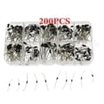 thumbnail image 3 of Homgeek 200PCS Diode Assortiment Kit 10 Valeurs Retifierschottky Diode 1N4001-1N4007-1N5819 Ensemble Assorti avec Boîte de Rangement, 3 of 5