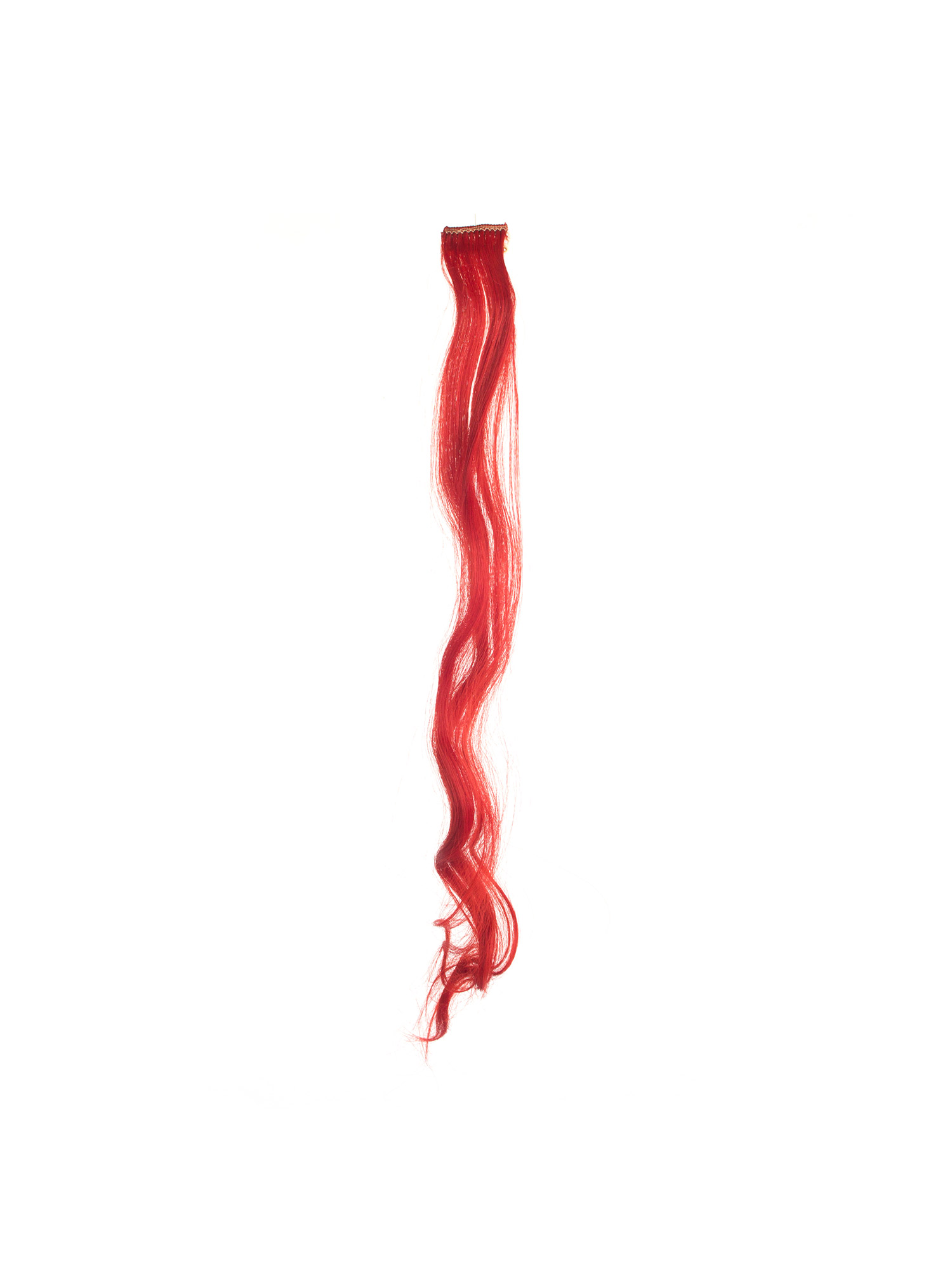 LELINTA Clip In On Colorful Hair piece Synthetic Curly Silk Soft Hair Extensions Highlight - image 3 of 5