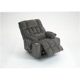 thumbnail image 3 of Big and Tall Lift Chair Recliner with Heat and Massage, 400lb Weight Capacity, Power Reclining Sofa with Cup Holders and Storage Pockets, Dark Brown, 3 of 9