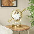 thumbnail image 2 of DecMode 14" Gold Armillary Globe with White Center, 2 of 11
