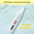 thumbnail image 3 of Upgrade Pet Micro Precision Trimmer, Multifunctional Pet Hair Clippers for Grooming with LED Light, Low Noise Waterproof Rechargeable Pet Paw Trimmer for Pet Paws, Eyes, Ears, Face, Rump (Pink), 3 of 9