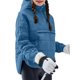 thumbnail image 3 of Chaqueta Acolchada Oversize para Mujer, Estilo Dolman, con Capucha, Larga, Cálida y Estilo Top Azul M, 3 of 8