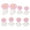 Purple, variant on CTIRCHIU Toe Spacers Purple 8Pack 0.98X0.79X0.79in