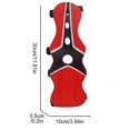 thumbnail image 2 of protector de brazo para tiro con arco, transpirable y ajustable con tres dedos., 2 of 5