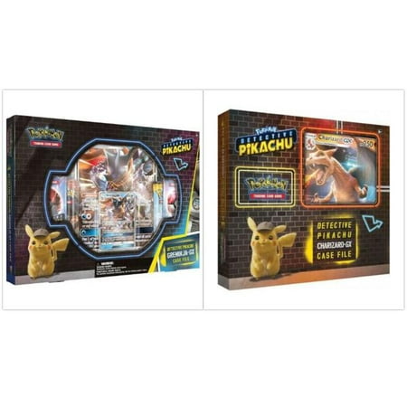 Pokemon Tcg Detective Pikachu Charizard Gx Case File Box