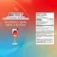 thumbnail image 5 of Matteo's Sugar Free Cocktail Syrup, Strawberry Spritz, 750mL, 0 Calories, 0 Sugar, (Single Bottle), 5 of 5