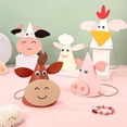 thumbnail image 4 of Sombreros de Cumpleaños de animales LIUYMXG 5 piezas Papel fiesta para niños, 4 of 4