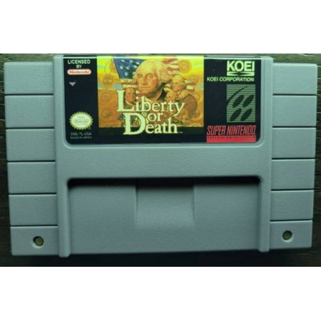 New Liberty Or Death - SNES - Super Nintendo Ent. System NTSC/PAL Cartridge