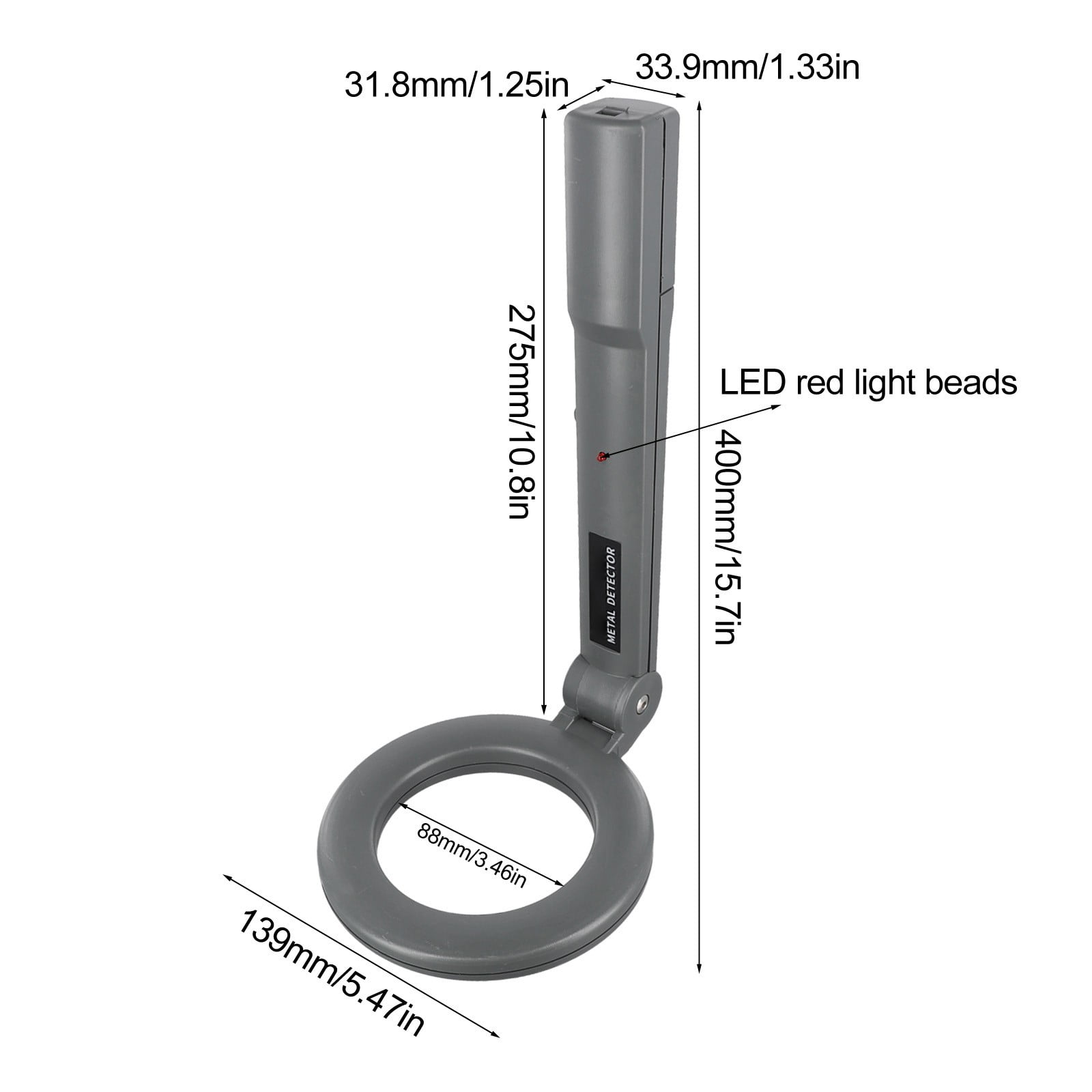 DM3004A Metal Detector Handheld Small Scanning Detector Measuring Instrument