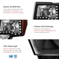 thumbnail image 2 of VIPMOTOZ LED Strip DRL OE-Style Headlight Headlamp Assembly For 2009-2014 Ford F-150 Pickup Truck Halogen Model, Driver & Passenger Side, 2 of 9