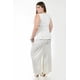 thumbnail image 3 of Conjunto rayado de lino Roman Fashion /Tallas Extras, 4377 (Hueso) beige 38, 3 of 6