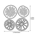 thumbnail image 7 of vlrwzc Lemon and Orange Metal Cutting Dies Album Frame Background Decor Fruit Die Cuts for Card Making Scrapbooking Christmas Birthday Paper Craft Dies, 7 of 7