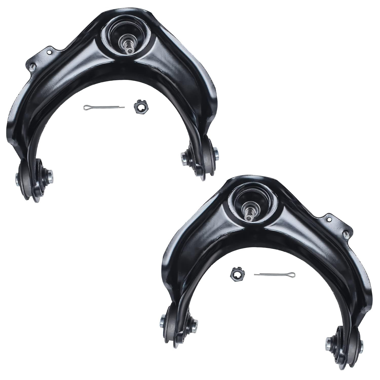 Detroit Axle - 16pc Front End Kit for 1998-2002 Honda Accord 1999-2003 TL 2001-2003 CL Upper Lower Control Arms Ball Joints Wheel Bearing Hubs Sway Bars Tie Rods Boots Replacement