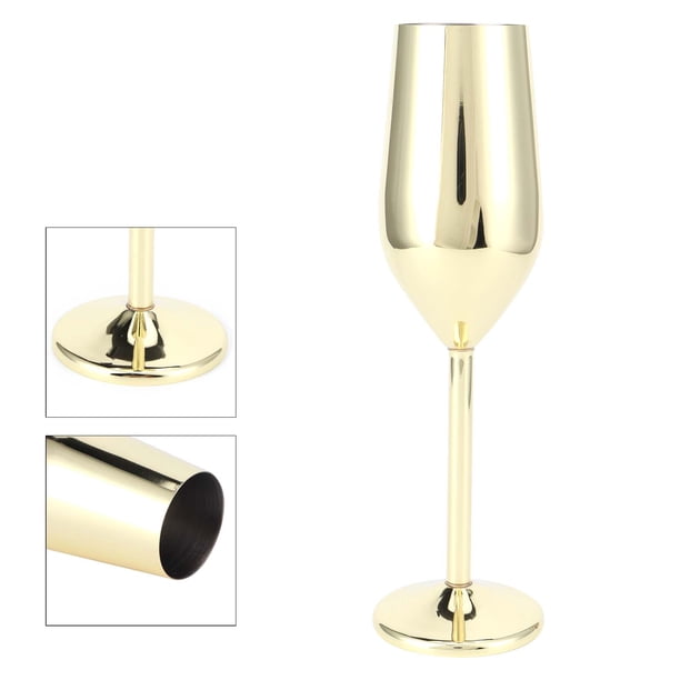 Copa de champán copa de 200 ml copa de champán de acero inoxidable copa para beber para bar fiesta banquete picnic ANGGREK Otros