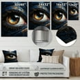 thumbnail image 4 of Designart "Interstellar Eye in the Galaxy II" Galaxies Metal Wall Art Prints, 4 of 5