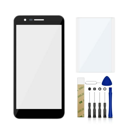 For TracFone LML414DL Replacement Front Outer Glass Lens Screen Tool