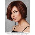 thumbnail image 2 of Hairdo Mid Length Classic Fling Fringe Cut Wig Glazed Cinnamon Med Red/Ginger, 2 of 5