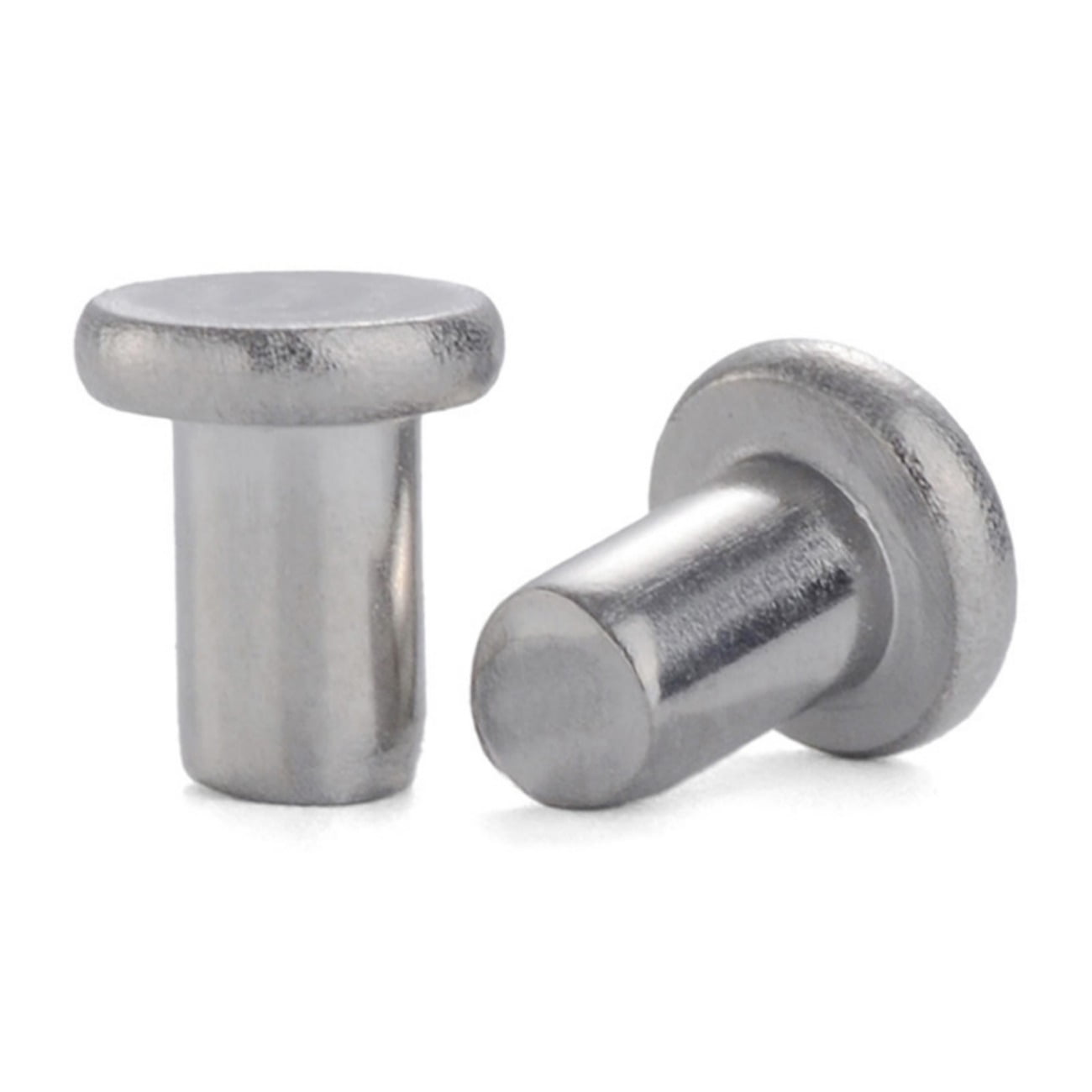 5 Pcs Stainless Steel 304 Solid Flat Head Rivets Countersunk Head Nail M6X100mm.