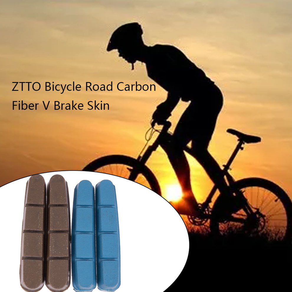 1 Pair/SET Parts Road Bike Brake Shoes Pads For CARBON RIMS Braking Pad