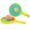 Yellow, Green, variant on Tutuviw Toss Catch Ball Toy Set, Handheld Sticky & Suction Rackets Indoor Outdoor with 2 Paddle Balls and 2 Balls, Backyard Game Lawn Game Beach Toys for Kids Family (Green)