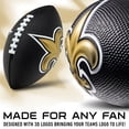 thumbnail image 2 of Franklin Sports NFL New Orleans Saints Football - Kids Foam Football - Soft Football - Mini Size - Perfect for Gameday - 8.5" 3D logos!, 2 of 7