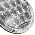 thumbnail image 4 of CCIYU 2PC 7Inch Round 280W Total Chrome LED Headlights 1997-2017 For JEEP JK TJ LJ Wrangler Front Grill Indicator Parking Lights, 4 of 5