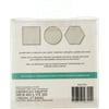 American Crafts Color Pour Resin Mold 3/Pkg-Coaster - Circle, Square & Hexagon
