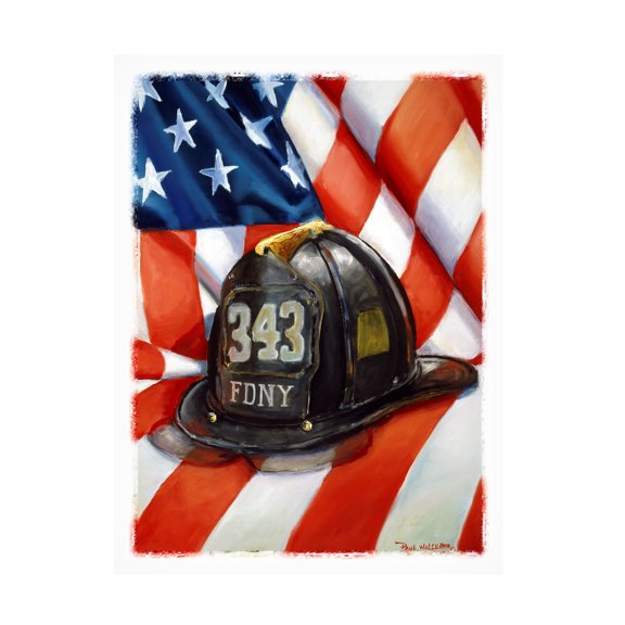 Trademark Fine Art 'Helmet still life' Canvas Art by Paul Walsh