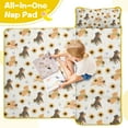 thumbnail image 4 of Dogs with Sunflowers Toddler Nap Mats for Kids Preschool,Sleeping Mat Bag or Kids,Toddler Sleeping Bag,Toddler Nap Mat or Daycare, 4 of 6