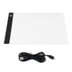 thumbnail image 1 of Tablero de copia Caja de luz LED A4 Almohadilla de rastreo de brillo de 3 niveles alimentada por USB para dibujar animación de bocetos, 1 of 10
