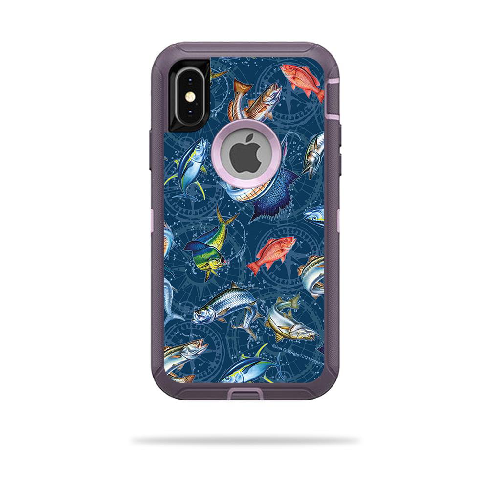 and Change Styles MightySkins Skin Compatible with OtterBox Defender iPhone 5s case Made in The USA Easy to Apply Remove Action Fish Puzzle Protective Durable and Unique Vinyl wrap Cover 