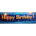 thumbnail image 4 of LUUFILx Blue Square Happy 7th Birthday Banner with Star Elements Party Decoration Background Backdrop for Birthday Party Photography Props Decorations Celebration, 4 of 8