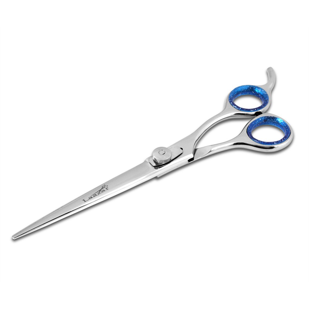 Laazar Pro Shears, 9 Inch Straight Dog Grooming Scissors, Premium Sharp