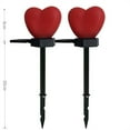 thumbnail image 5 of Yeshouse 2Pcs Solar Garden Landscape Light Waterproof LED Heart-shaped Romantic Outdoor Lamp for Valentines Day Decoration, 5 of 7