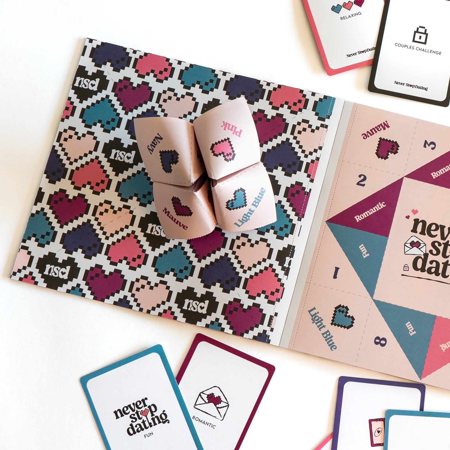 Dyce Games Never Stop Dating: Romantic Date Night Game for Couples