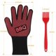 thumbnail image 2 of Un par de guantes para barbacoa (BBQ) envían un pincel al azar JAMW Sencillez, 2 of 5