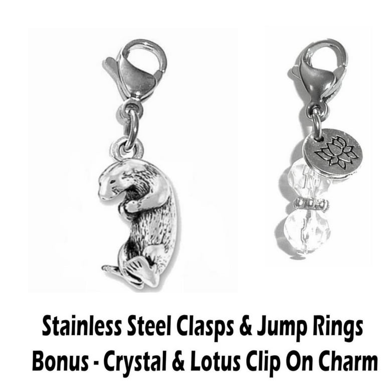 Animal Charms Clip on to Anything Perfect for Charm Bracelets and Necklaces, Bag or Purse Charms, Backpacks, Zipper Pulls - Multipack Horse Charms