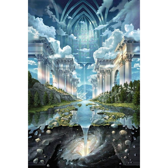 Laminated Genesis II John Stephens Fantasy Poster 24 x 36in