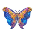thumbnail image 1 of Puzle de madera HUOGUO, diseño de lobo y naturaleza, 156 piezas, para todas las edades, 1 of 2
