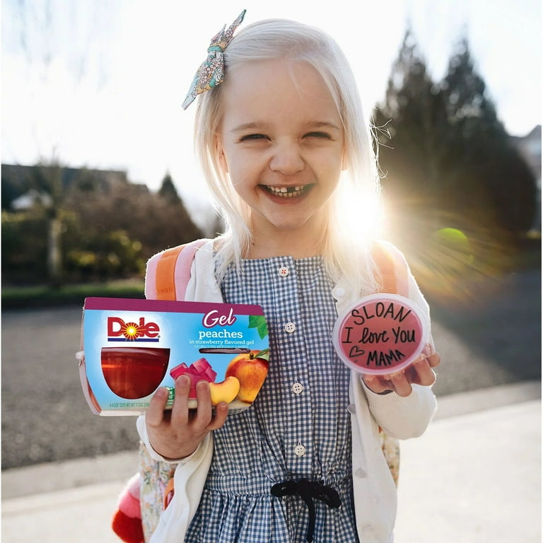 Dole Fruit Bowls in Gel Variety Pack Assorted 4.3 oz. 16 Count