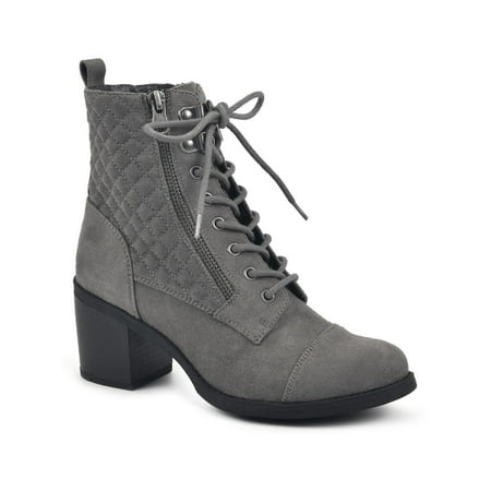 

White Mountain Womens Dorsett Faux Leather Ankle Ankle Boots