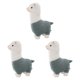 thumbnail image 1 of Vogacara Animal Llama Alpaca Peluche Muñeco Confort para Salón Verde 28cm Type1, 1 of 6