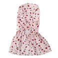 thumbnail image 2 of Robe pour Chien Mignonne Motif Ladybug et Herbe Confortable Respirante pour Chiot Fille Printemps Été Rose L, 2 of 14